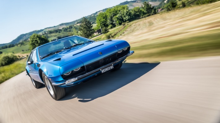 Lamborghini Jarama GT 1970. Desktop wallpaper