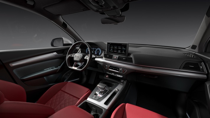 Audi SQ5 TDI 2021. Desktop wallpaper