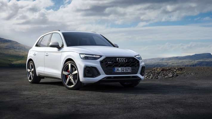 Audi SQ5 TDI 2021. Desktop wallpaper