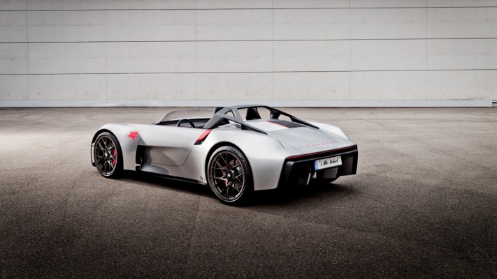 Porsche Vision Spyder 2019. Desktop wallpaper