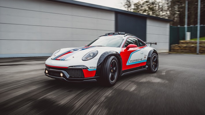 Porsche 911 Vision Safari 2012. Desktop wallpaper