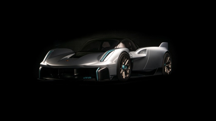 Porsche Vision 918 RS 2019. Desktop wallpaper