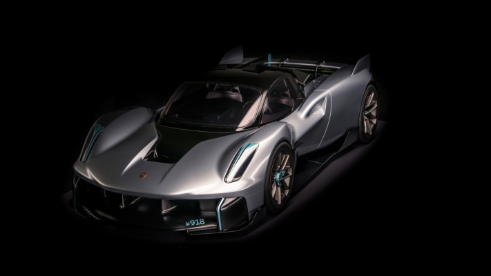 Porsche Vision 918 RS 2019. Desktop wallpaper