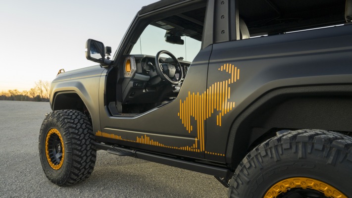 Ford Bronco 2-door Badlands Sasquatch Concept 2020. Desktop wallpaper