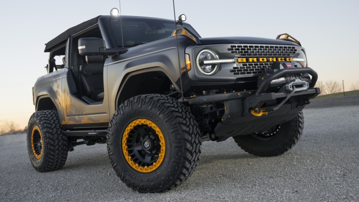Ford Bronco 2-door Badlands Sasquatch Concept 2020. Desktop wallpaper