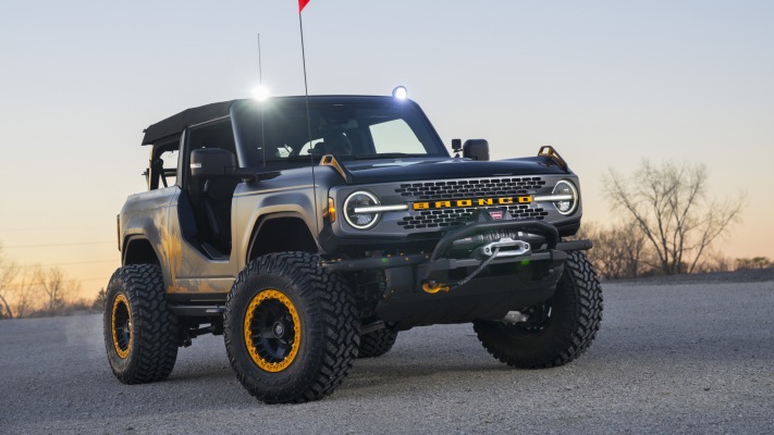 Ford Bronco 2-door Badlands Sasquatch Concept 2020. Desktop wallpaper