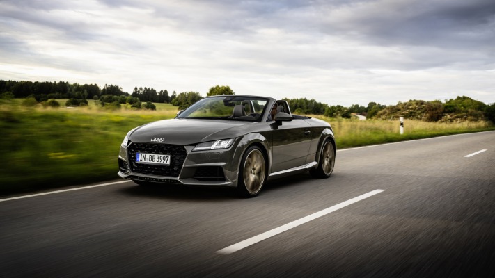 Audi TT Roadster Bronze Selection 2021. Desktop wallpaper