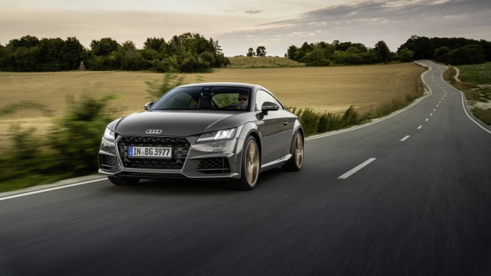 Audi TT Coupe Bronze Selection 2021. Desktop wallpaper