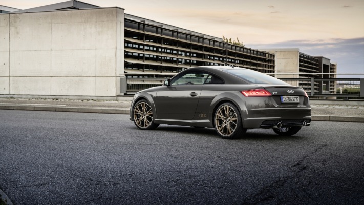 Audi TT Coupe Bronze Selection 2021. Desktop wallpaper