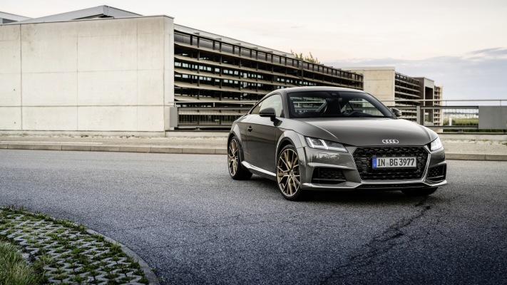Audi TT Coupe Bronze Selection 2021. Desktop wallpaper