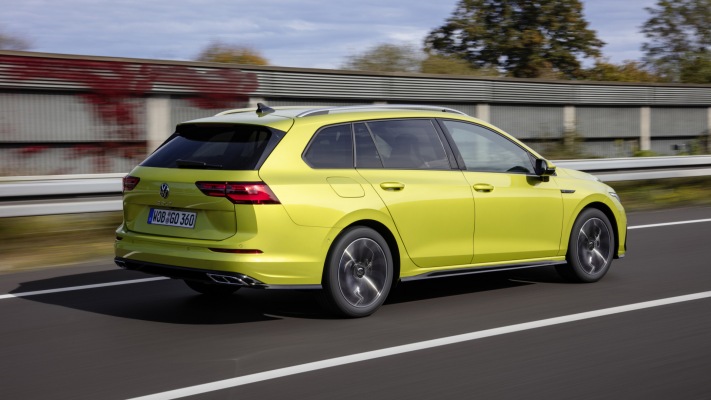 Volkswagen Golf VIII Variant 2021. Desktop wallpaper