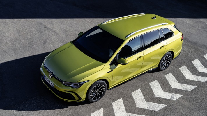 Volkswagen Golf VIII Variant 2021. Desktop wallpaper