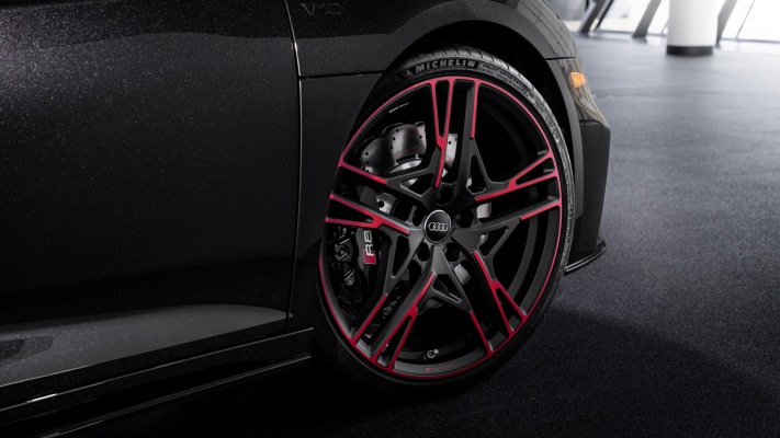 Audi R8 RWD Panther Edition 2021. Desktop wallpaper