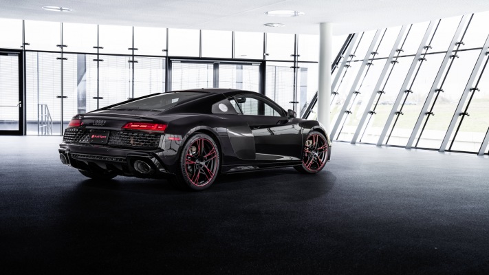 Audi R8 RWD Panther Edition 2021. Desktop wallpaper