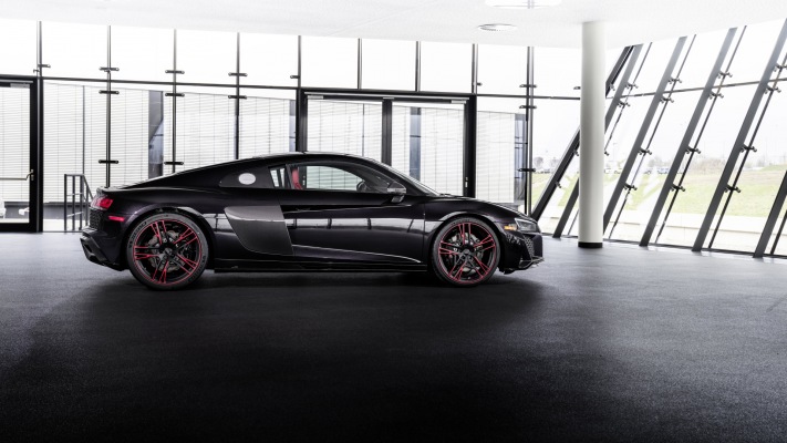 Audi R8 RWD Panther Edition 2021. Desktop wallpaper