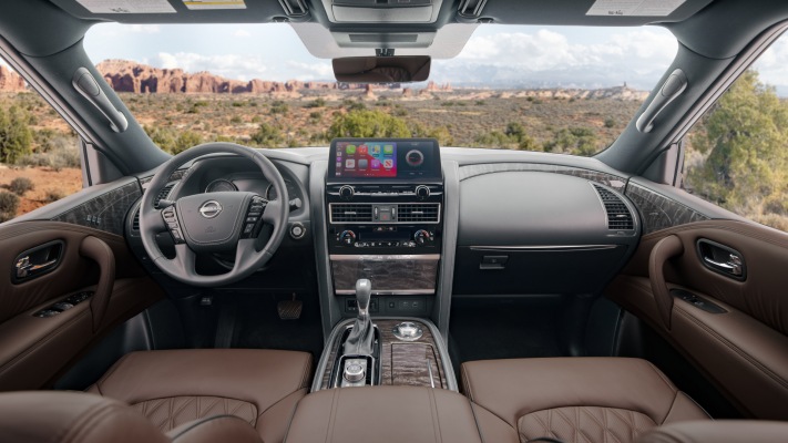 Nissan Armada 2021. Desktop wallpaper