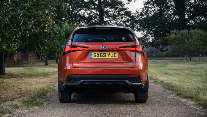 Lexus NX 300h F Sport UK Version 2021. Desktop wallpaper