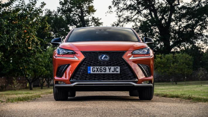 Lexus NX 300h F Sport UK Version 2021. Desktop wallpaper