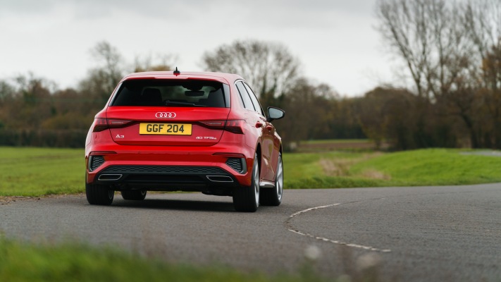 Audi A3 Sportback 40 TFSI e UK Version 2021. Desktop wallpaper