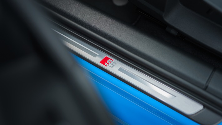 Audi S3 Sedan UK Version 2021. Desktop wallpaper