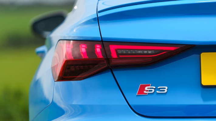 Audi S3 Sedan UK Version 2021. Desktop wallpaper