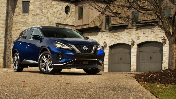 Nissan Murano 2021. Desktop wallpaper