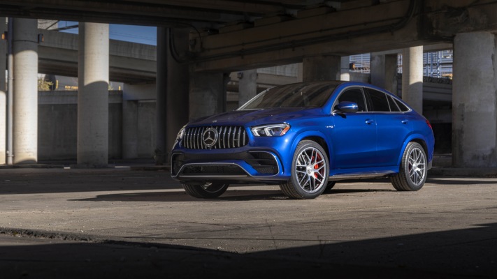 Mercedes-AMG GLE 63 S Coupe 4MATIC+ USA Version 2021. Desktop wallpaper