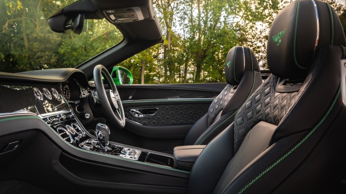Bentley Continental GT Convertible UK Version 2021. Desktop wallpaper