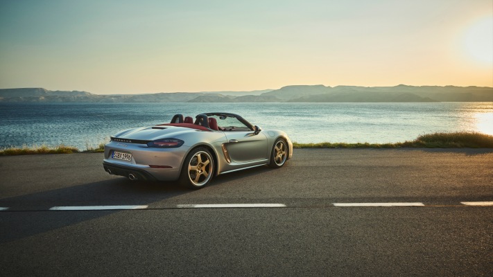 Porsche Boxster 25 Years 2021. Desktop wallpaper