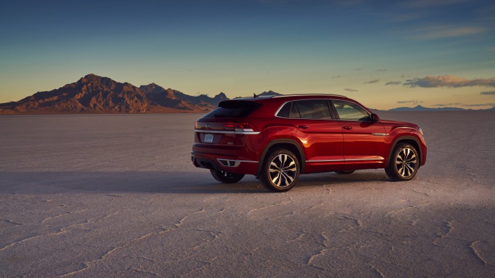 Volkswagen Atlas Cross Sport SEL 4Motion 2021. Desktop wallpaper