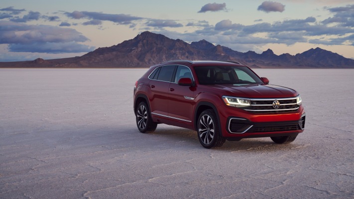 Volkswagen Atlas Cross Sport SEL 4Motion 2021. Desktop wallpaper