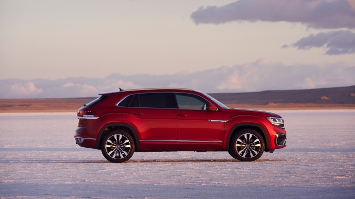 Volkswagen Atlas Cross Sport SEL 4Motion 2021. Desktop wallpaper