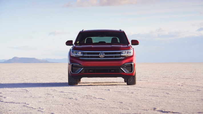 Volkswagen Atlas Cross Sport SEL 4Motion 2021. Desktop wallpaper