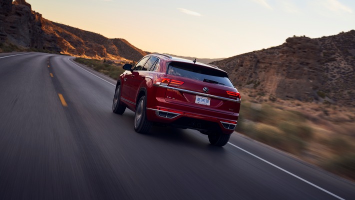 Volkswagen Atlas Cross Sport SEL 4Motion 2021. Desktop wallpaper