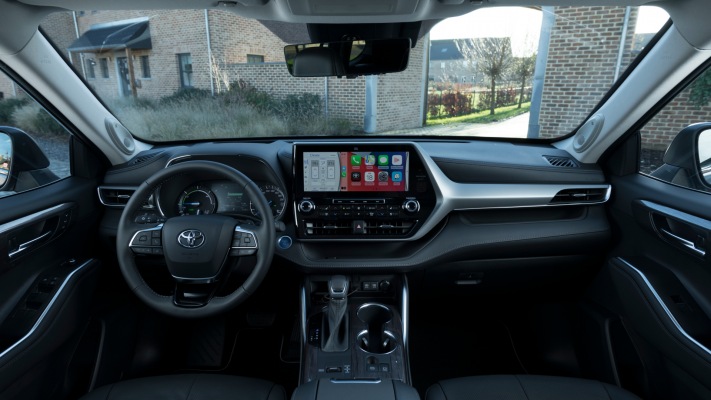 Toyota Highlander Hybrid EU Version 2021. Desktop wallpaper