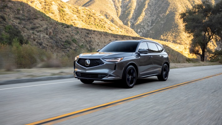 Acura MDX Advance 2022. Desktop wallpaper