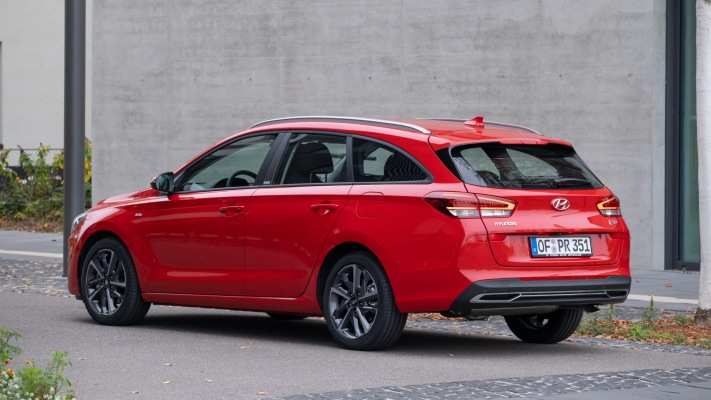 Hyundai i30 Wagon 2021. Desktop wallpaper