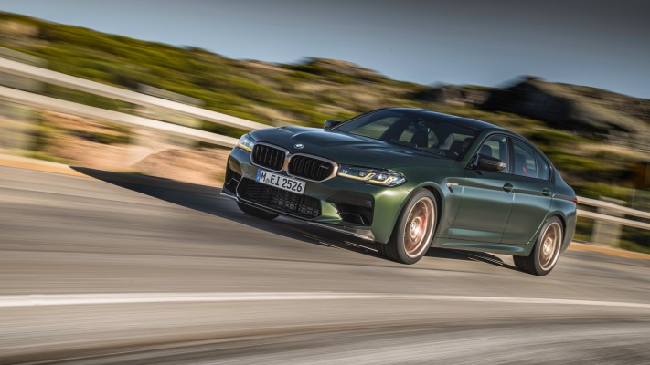 BMW M5 CS 2022. Desktop wallpaper