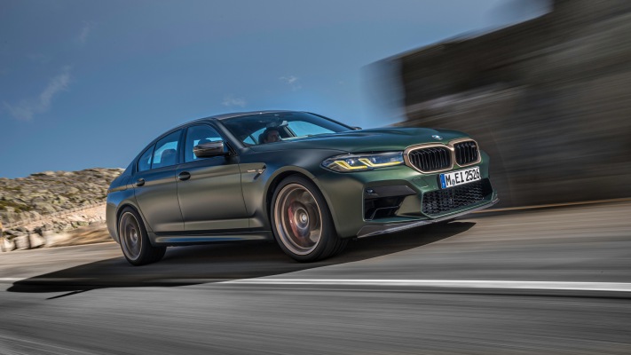 BMW M5 CS 2022. Desktop wallpaper