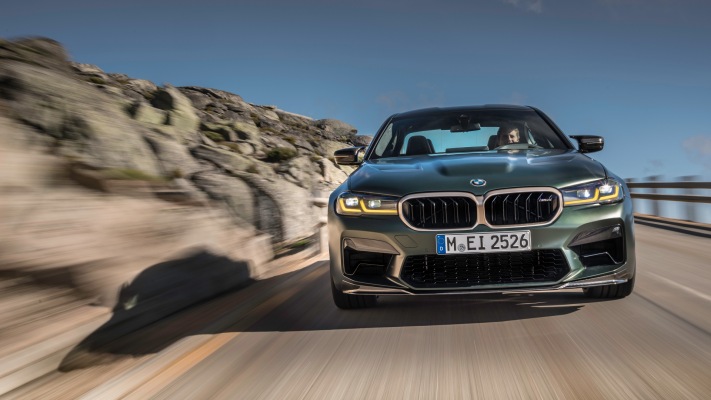 BMW M5 CS 2022. Desktop wallpaper