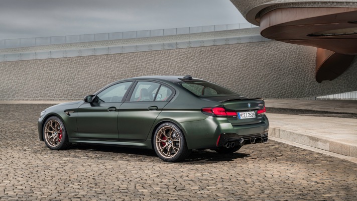 BMW M5 CS 2022. Desktop wallpaper