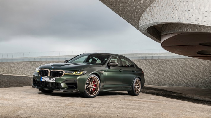 BMW M5 CS 2022. Desktop wallpaper