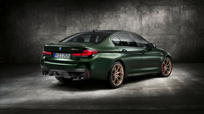 BMW M5 CS 2022. Desktop wallpaper
