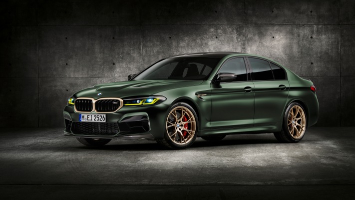 BMW M5 CS 2022. Desktop wallpaper