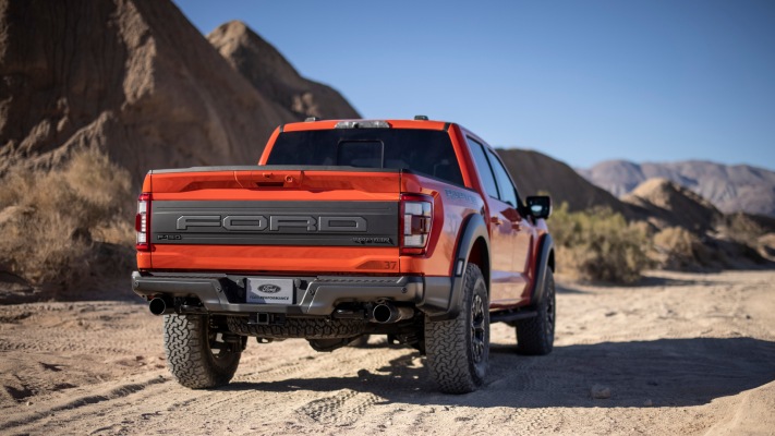Ford F-150 Raptor 2021. Desktop wallpaper