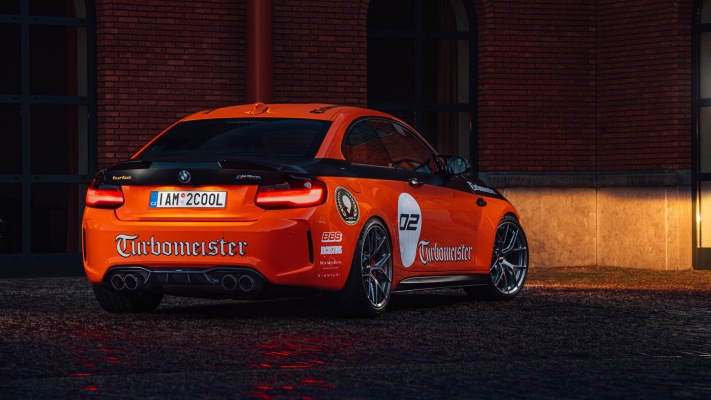 BMW M2 CSL Turbomeister 2021. Desktop wallpaper