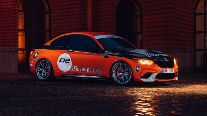 BMW M2 CSL Turbomeister 2021. Desktop wallpaper