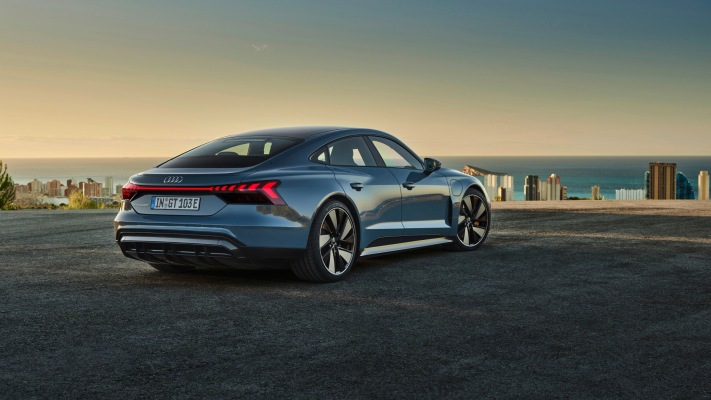 Audi e-tron GT quattro 2022. Desktop wallpaper
