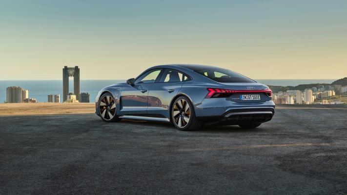 Audi e-tron GT quattro 2022. Desktop wallpaper