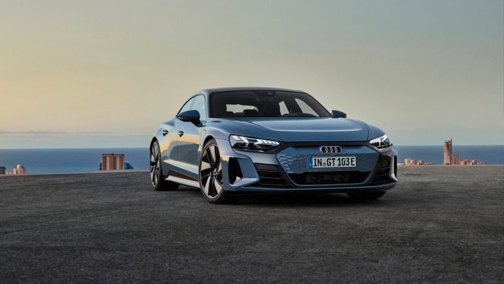 Audi e-tron GT quattro 2022. Desktop wallpaper